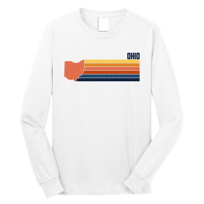 Retro Vintage Ohio Long Sleeve Shirt