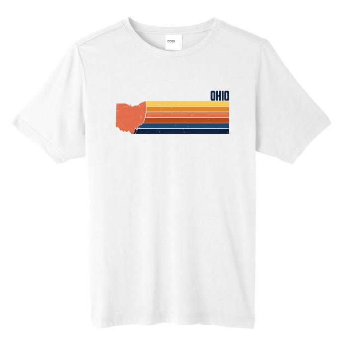 Retro Vintage Ohio Tall Fusion ChromaSoft Performance T-Shirt