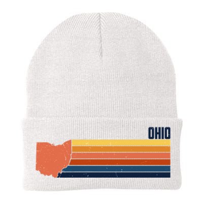 Retro Vintage Ohio Knit Cap Winter Beanie