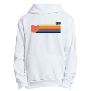 Retro Vintage Ohio Urban Pullover Hoodie