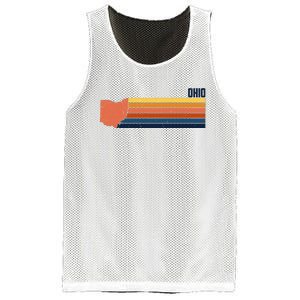 Retro Vintage Ohio Mesh Reversible Basketball Jersey Tank