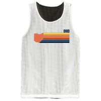 Retro Vintage Ohio Mesh Reversible Basketball Jersey Tank