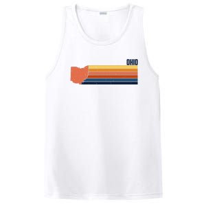 Retro Vintage Ohio PosiCharge Competitor Tank