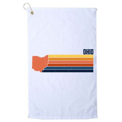Retro Vintage Ohio Golf Towel