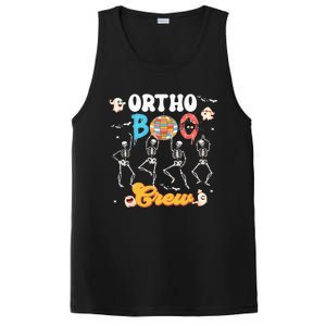 Ortho Orthopedic Halloween Boo Crew Funny Skeleton Dancing PosiCharge Competitor Tank