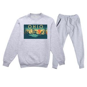 Ohio Premium Crewneck Sweatsuit Set