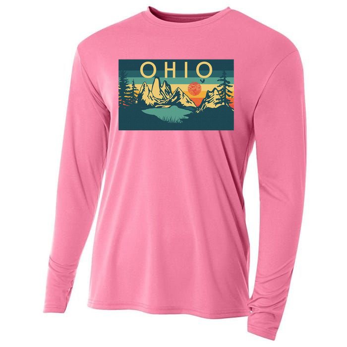 Ohio Cooling Performance Long Sleeve Crew