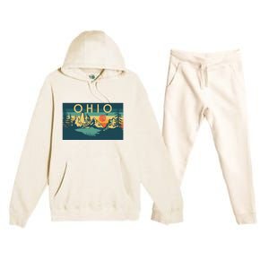 Ohio Premium Hooded Sweatsuit Set