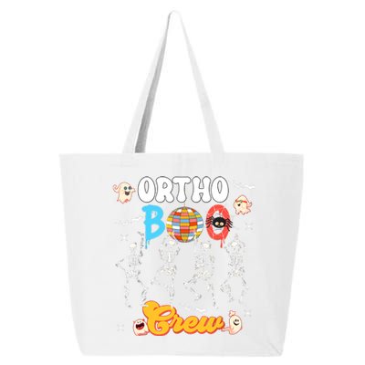 Ortho Orthopedic Halloween Boo Crew Skeleton Dancing Nurse 25L Jumbo Tote