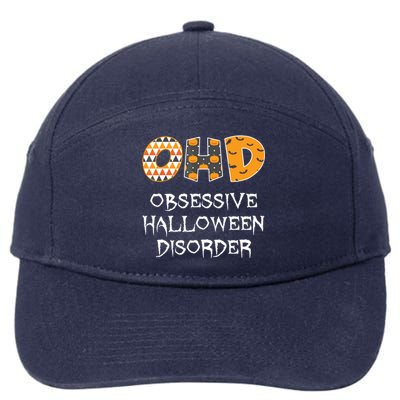 O.H.D. Obsessive Halloween Disorder Halloween 7-Panel Snapback Hat