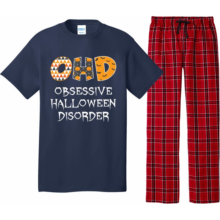 O.H.D. Obsessive Halloween Disorder Halloween Pajama Set