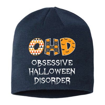 O.H.D. Obsessive Halloween Disorder Halloween Sustainable Beanie