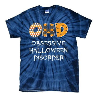 O.H.D. Obsessive Halloween Disorder Halloween Tie-Dye T-Shirt