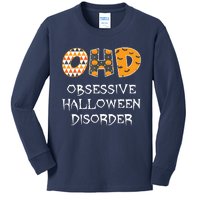 O.H.D. Obsessive Halloween Disorder Halloween Kids Long Sleeve Shirt