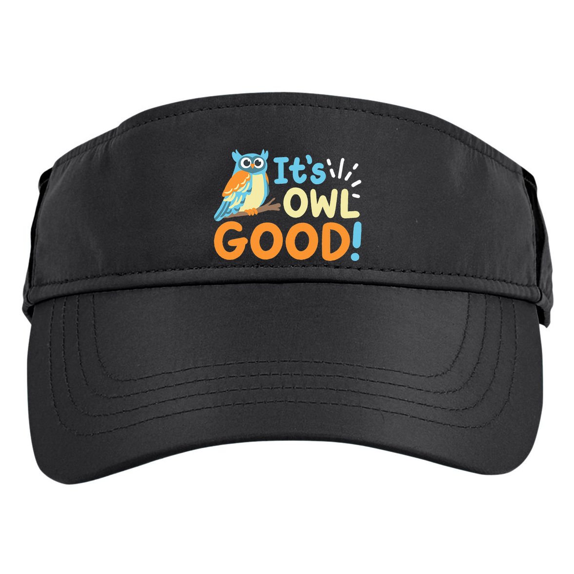 Owl Owls ItS Owl Good Adult Drive Performance Visor