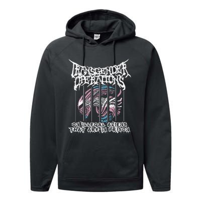 Operations On Illegal Aliens That Are In Prison Performance Fleece Hoodie