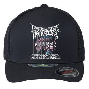 Operations On Illegal Aliens That Are In Prison Flexfit Unipanel Trucker Cap