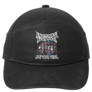 Operations On Illegal Aliens That Are In Prison 7-Panel Snapback Hat