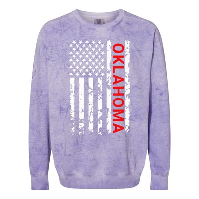 Oklahoma Colorblast Crewneck Sweatshirt