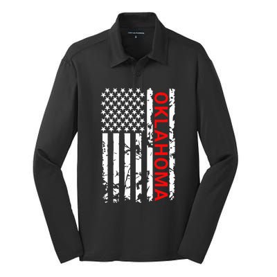 Oklahoma Silk Touch Performance Long Sleeve Polo