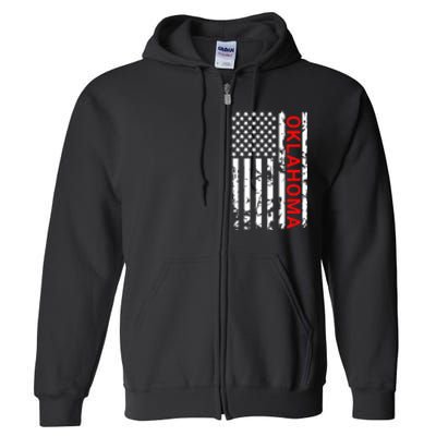 Oklahoma Full Zip Hoodie