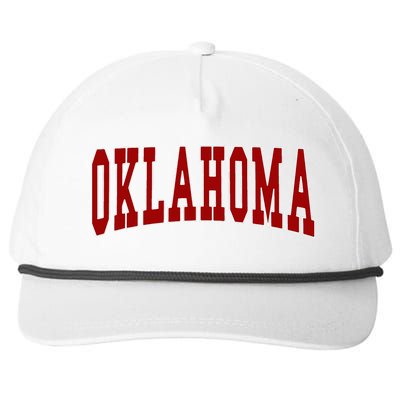 Oklahoma Snapback Five-Panel Rope Hat