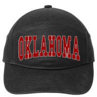 Oklahoma 7-Panel Snapback Hat