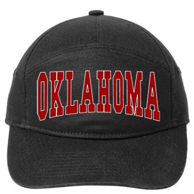 Oklahoma 7-Panel Snapback Hat