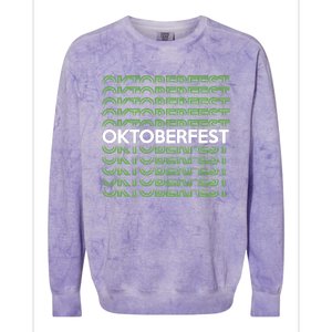 Oktoberfest Colorblast Crewneck Sweatshirt