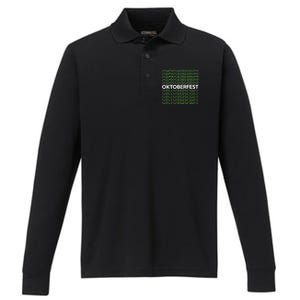 Oktoberfest Performance Long Sleeve Polo