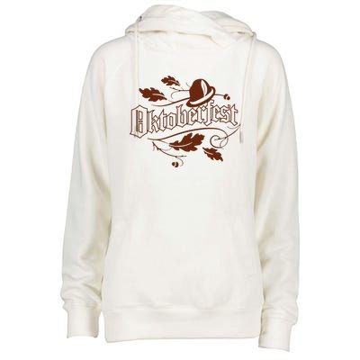 Oktoberfest Womens Funnel Neck Pullover Hood