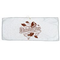 Oktoberfest Large Microfiber Waffle Golf Towel