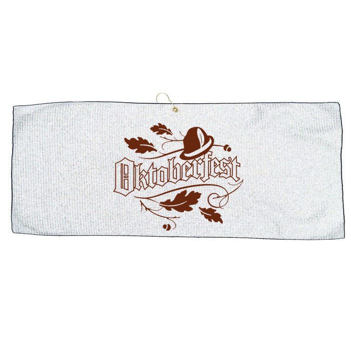 Oktoberfest Large Microfiber Waffle Golf Towel