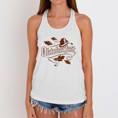 Oktoberfest Women's Knotted Racerback Tank