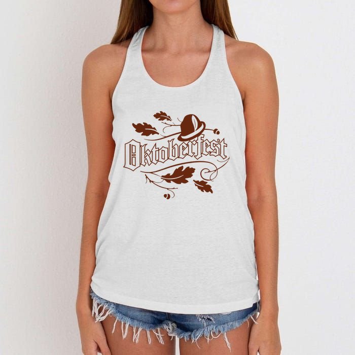 Oktoberfest Women's Knotted Racerback Tank