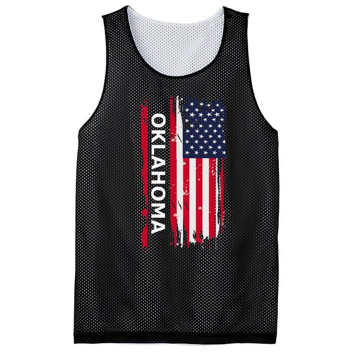 Oklahoma Mesh Reversible Basketball Jersey Tank