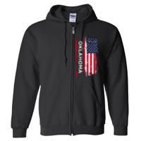 Oklahoma Full Zip Hoodie