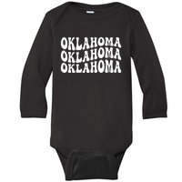 Oklahoma Baby Long Sleeve Bodysuit