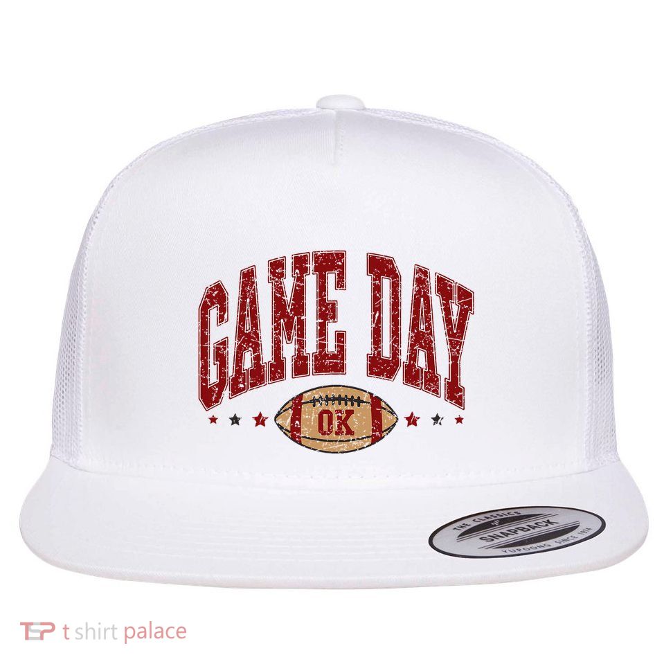 Oklahoma Flat Bill Trucker Hat