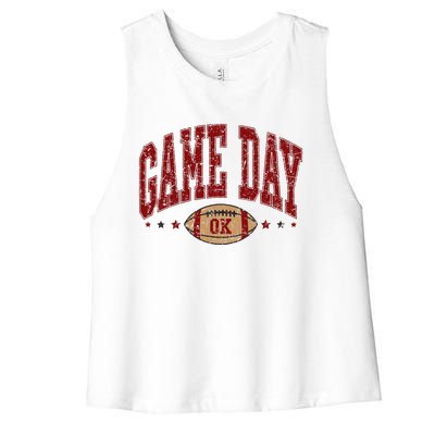 Oklahoma Women's Racerback Cropped Tank