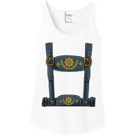 Oktoberfest Outfit Lederhosen Costume Ladies Essential Tank