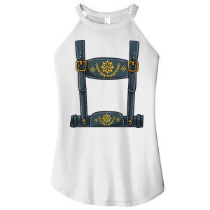 Oktoberfest Outfit Lederhosen Costume Women's Perfect Tri Rocker Tank