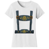 Oktoberfest Outfit Lederhosen Costume Women's T-Shirt