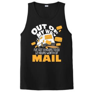 Out Of My Way Postal Worker Mailman Postman Mail Carrier PosiCharge Competitor Tank