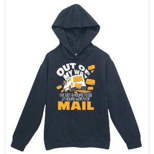 Out Of My Way Postal Worker Mailman Postman Mail Carrier Urban Pullover Hoodie