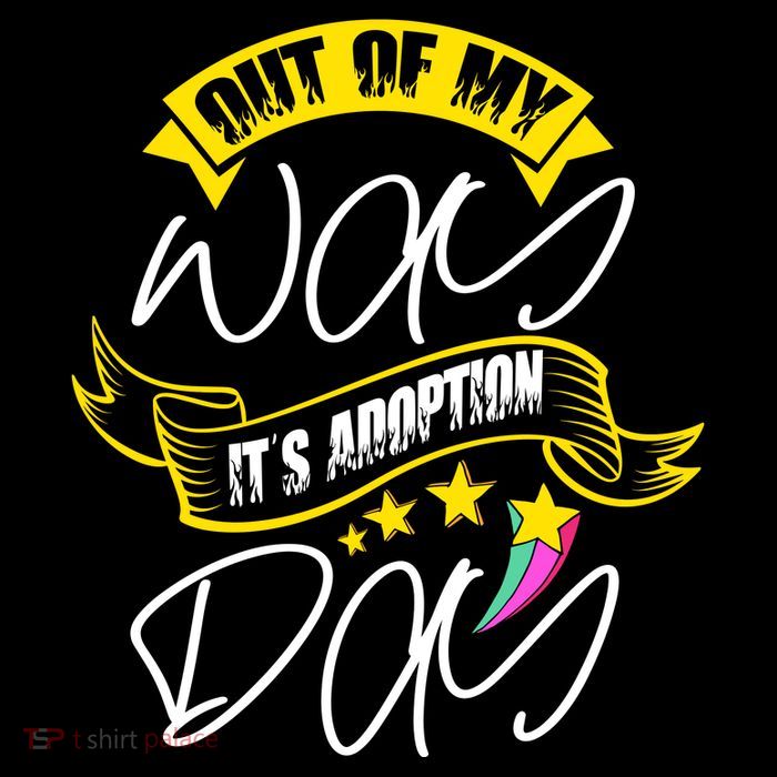 Out Of My Way ItS Adoption Day Funny Gotcha Day Drawstring Bag