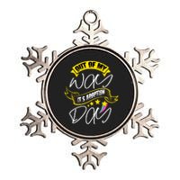 Out Of My Way ItS Adoption Day Funny Gotcha Day Metallic Star Ornament