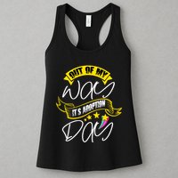 Out Of My Way ItS Adoption Day Funny Gotcha Day Womens Tank Top