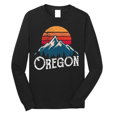 Oregon Or Mountains Outdoor Wildness Long Sleeve Shirt