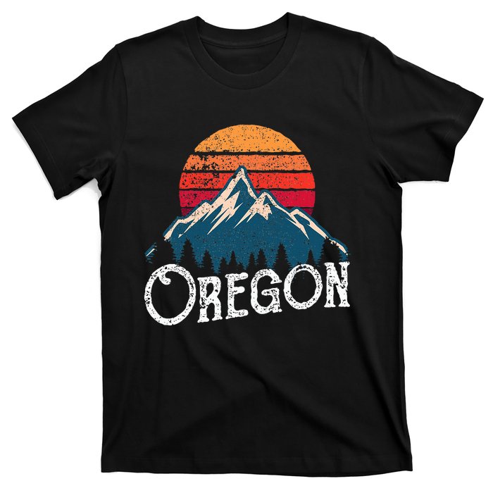 Oregon Or Mountains Outdoor Wildness T-Shirt